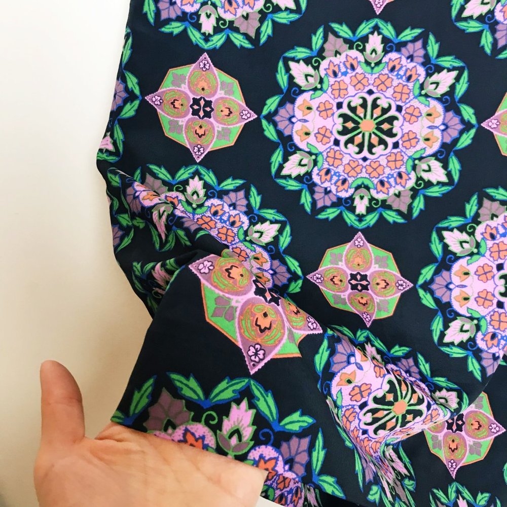 J. Crew Vibrant Medallion Pattern Shift Dress - image 6